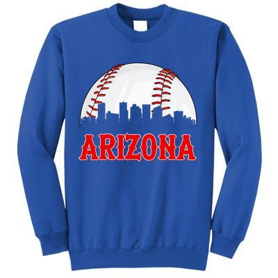 Vintage Arizona Baseball Player And Fans Sweatshirt