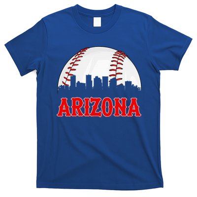 Vintage Arizona Baseball Player And Fans T-Shirt