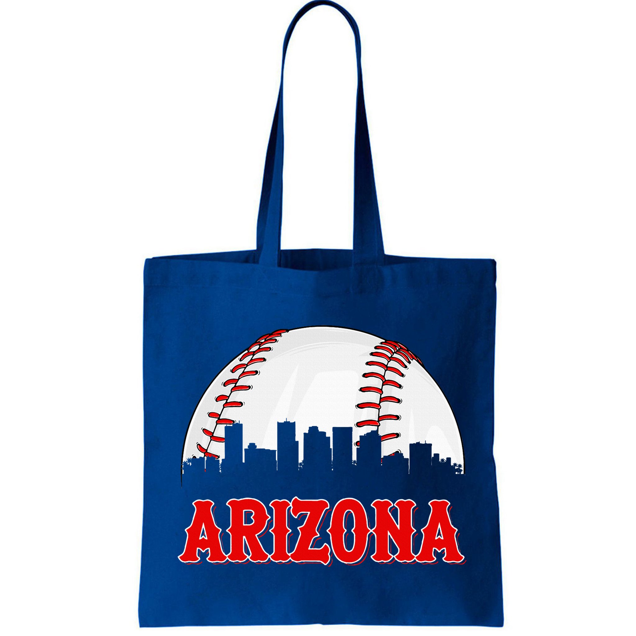 Vintage Arizona Baseball Player And Fans Bag