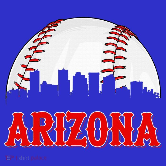 Vintage Arizona Baseball Player And Fans Kids T-Shirt