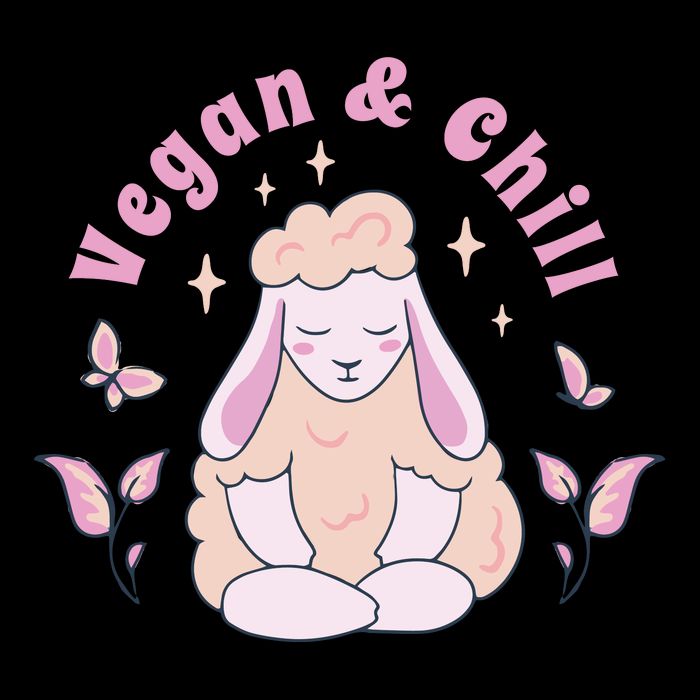 Vegan And Chill Sheep Cooling Performance Crew T-Shirt