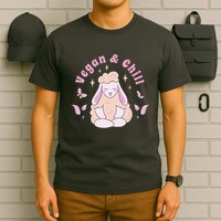 Vegan And Chill Sheep T-Shirt