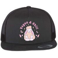 Vegan And Chill Sheep Flatbill Hat