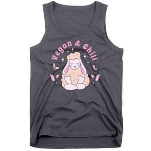 Vegan And Chill Sheep Tank Top