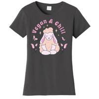 Vegan And Chill Sheep Women's T-Shirt