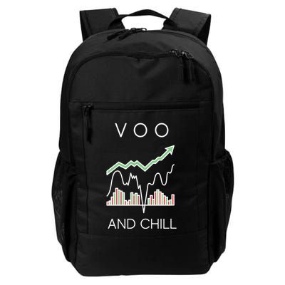 Voo And Chill Funny Wall Street Investing Funny Trading Joke Backpack
