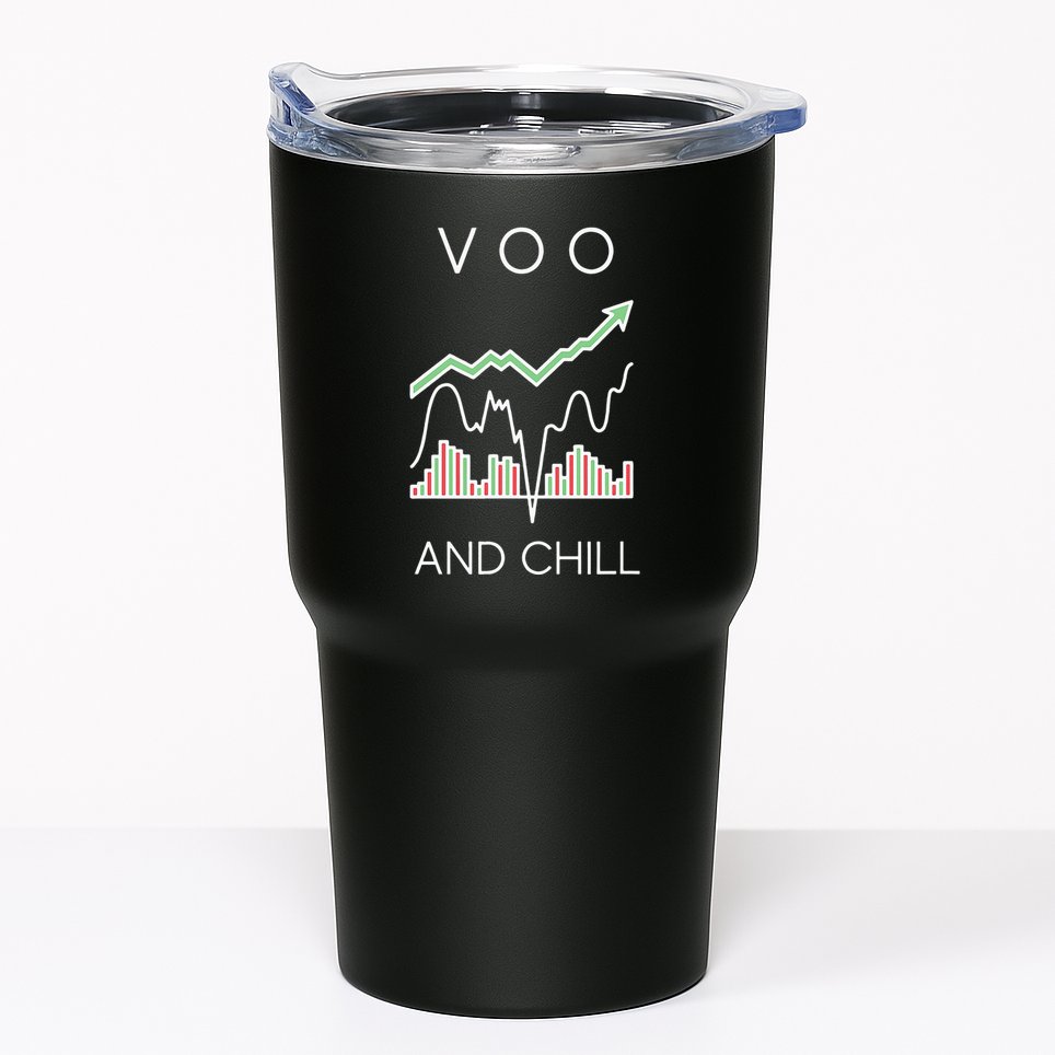 Voo And Chill Funny Wall Street Investing Funny Trading Joke Tumbler