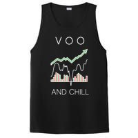 Voo And Chill Funny Wall Street Investing Funny Trading Joke PosiCharge Competitor Tank