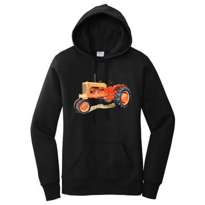 Vintage Allis Chalmers Wd45 Tractor Women's Pullover Hoodie