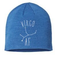 Virgo Af Constellation / Funny Virgo Astrology Quote Gift Sustainable Beanie