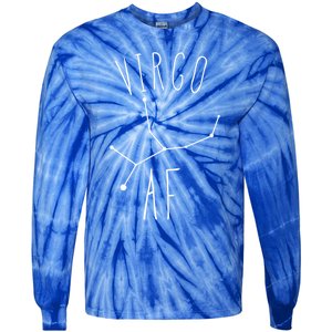 Virgo Af Constellation / Funny Virgo Astrology Quote Gift Tie-Dye Long Sleeve Shirt