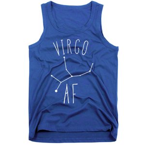 Virgo Af Constellation / Funny Virgo Astrology Quote Gift Tank Top