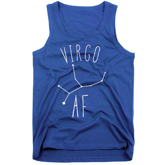 Virgo Af Constellation / Funny Virgo Astrology Quote Gift Tank Top