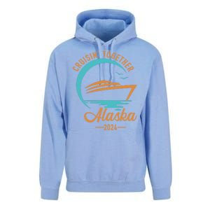 Vacation Alaska Cruise 2024 Gift Unisex Surf Hoodie