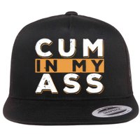 Violets Ani Cum In My Ass Flat Bill Trucker Hat