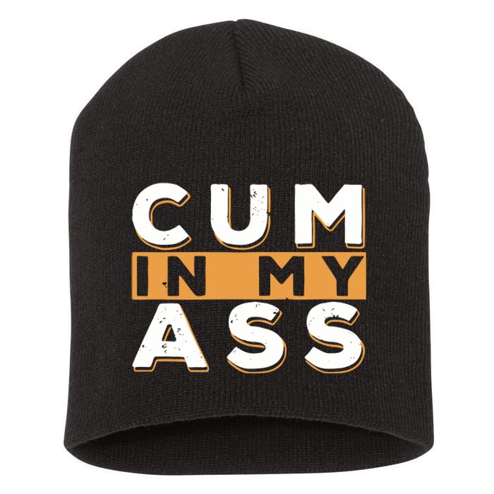 Violets Ani Cum In My Ass Short Acrylic Beanie