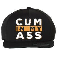 Violets Ani Cum In My Ass Wool Snapback Cap