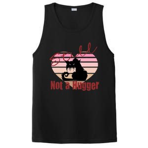 Valentine Angry Cat Still Not A Hugger No Hugs Please PosiCharge Competitor Tank