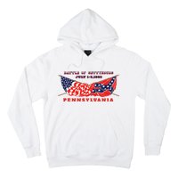 Vintage American Civil War Battle Of Gettysburg Pennsylvania Hoodie