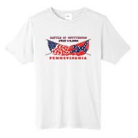 Vintage American Civil War Battle Of Gettysburg Pennsylvania Tall Fusion ChromaSoft Performance T-Shirt