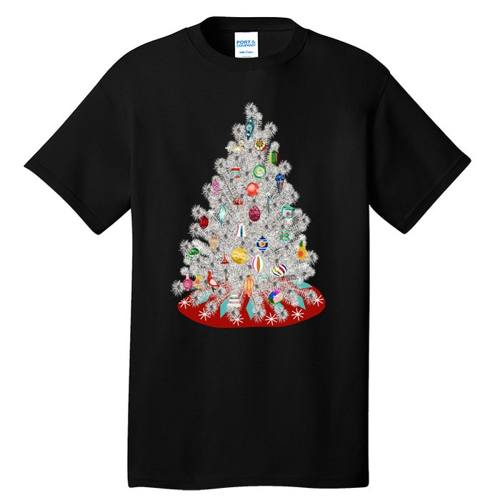 Vintage Aluminum Christmas Tree Tall T-Shirt