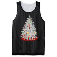 Vintage Aluminum Christmas Tree Mesh Reversible Basketball Jersey Tank