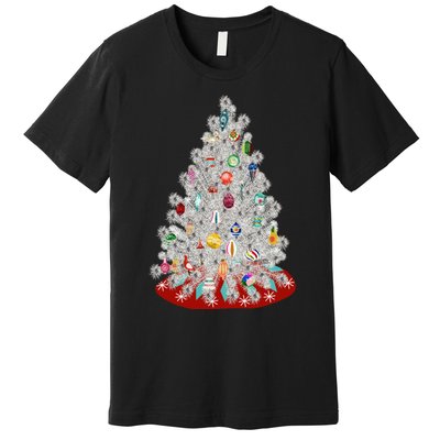 Vintage Aluminum Christmas Tree Premium T-Shirt