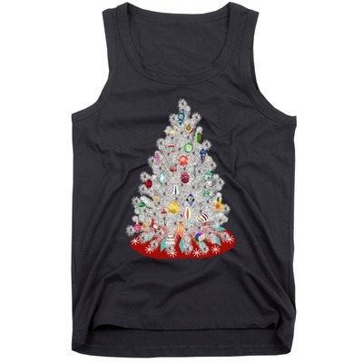 Vintage Aluminum Christmas Tree Tank Top