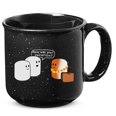 Vacation Marshmallow 15oz Campfire Ceramic Mug
