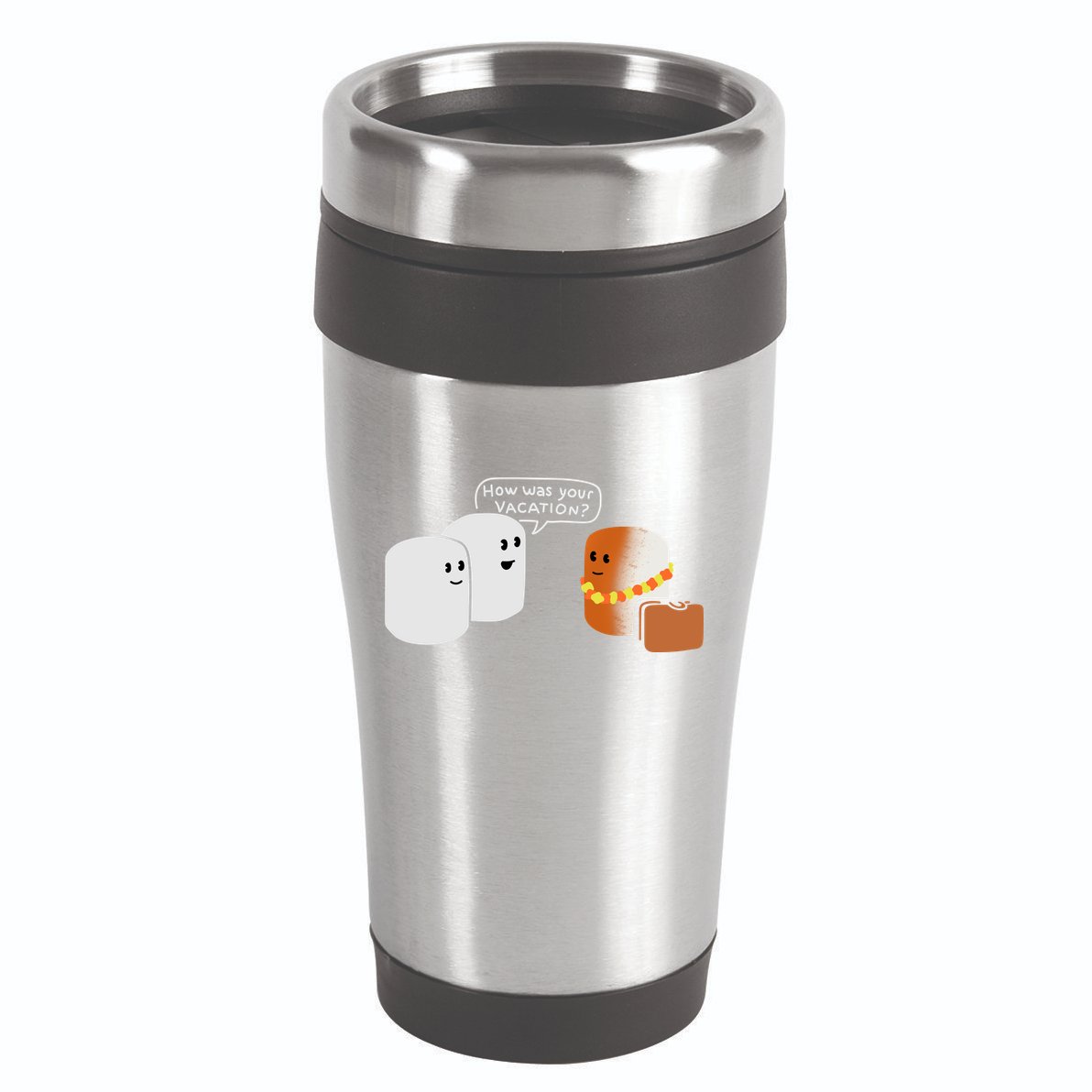 Vacation Marshmallow 16oz Travel Tumbler