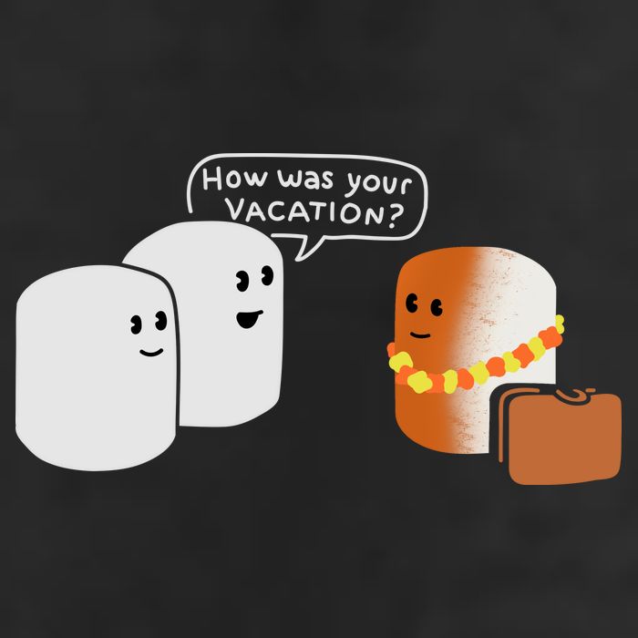 Vacation Marshmallow Hat