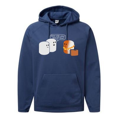 Vacation Marshmallow Performance Fleece Hoodie