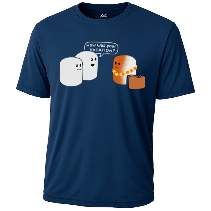 Vacation Marshmallow Cooling Performance Crew T-Shirt