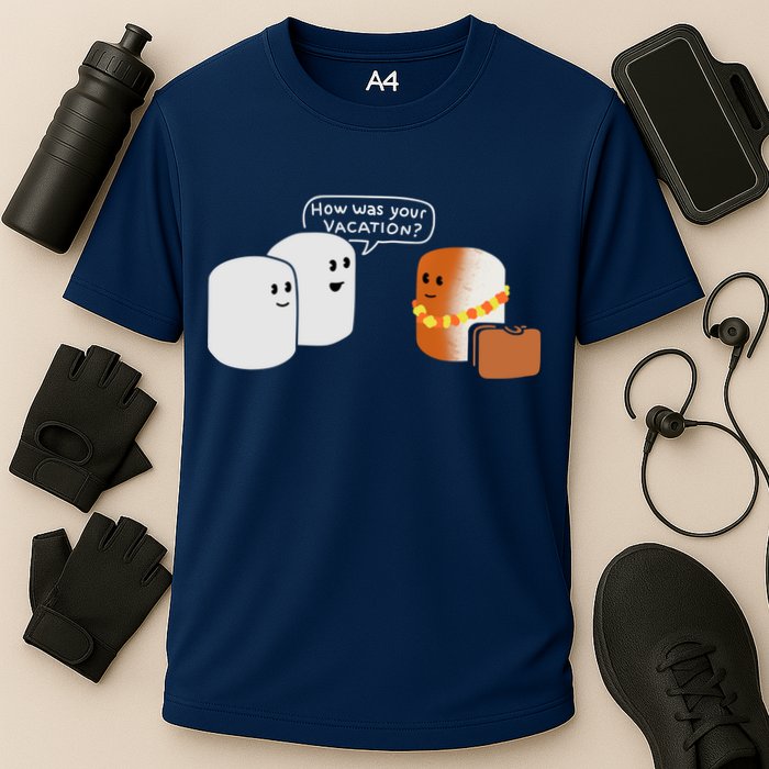 Vacation Marshmallow Cooling Performance Crew T-Shirt