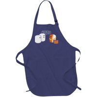 Vacation Marshmallow Full-Length Apron With Pockets