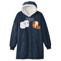 Vacation Marshmallow Hooded Wearable Blanket