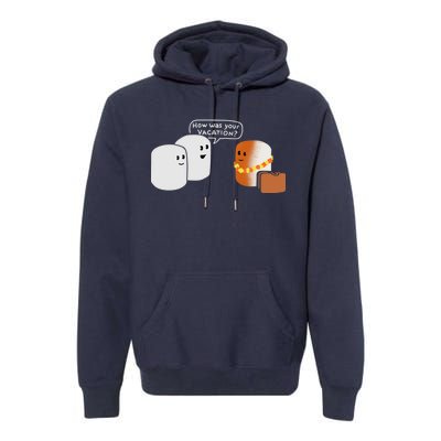 Vacation Marshmallow Premium Hoodie