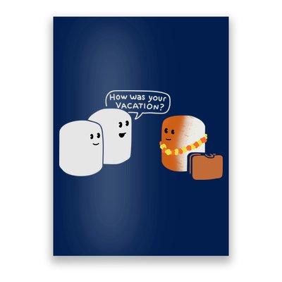 Vacation Marshmallow Poster