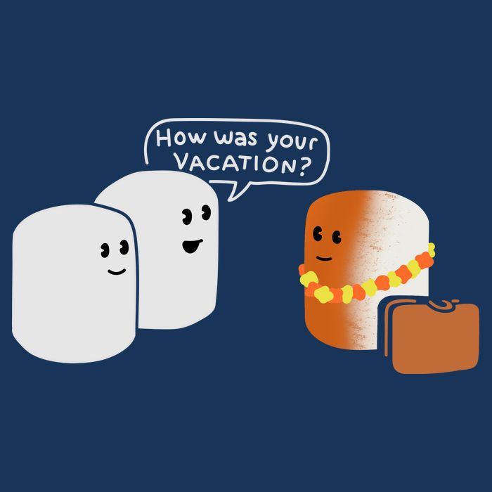 Vacation Marshmallow Premium T-Shirt