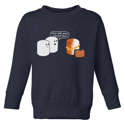 Vacation Marshmallow Toddler Sweatshirt