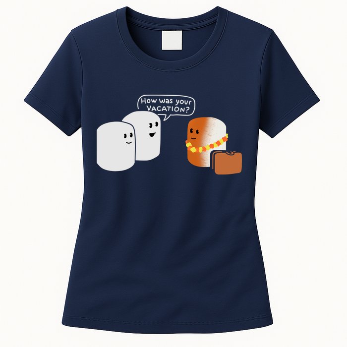 Vacation Marshmallow Womens T-Shirt
