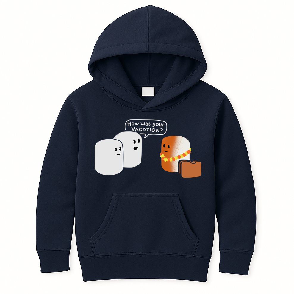 Vacation Marshmallow Kids Hoodie