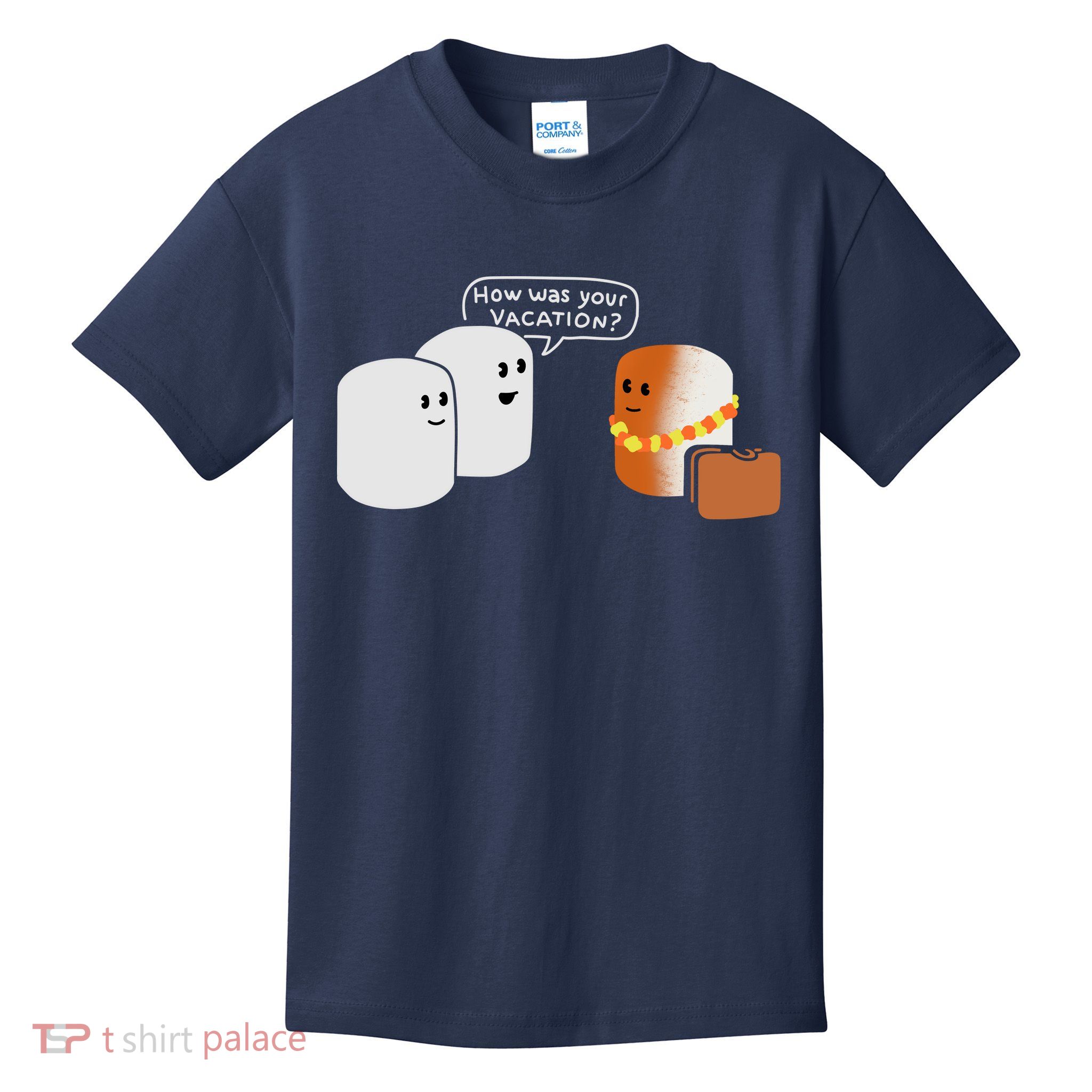 Vacation Marshmallow Kids T-Shirt