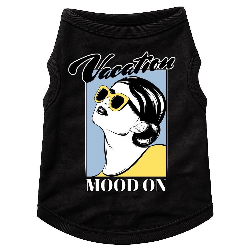 Vacation Mood On Doggie Tank