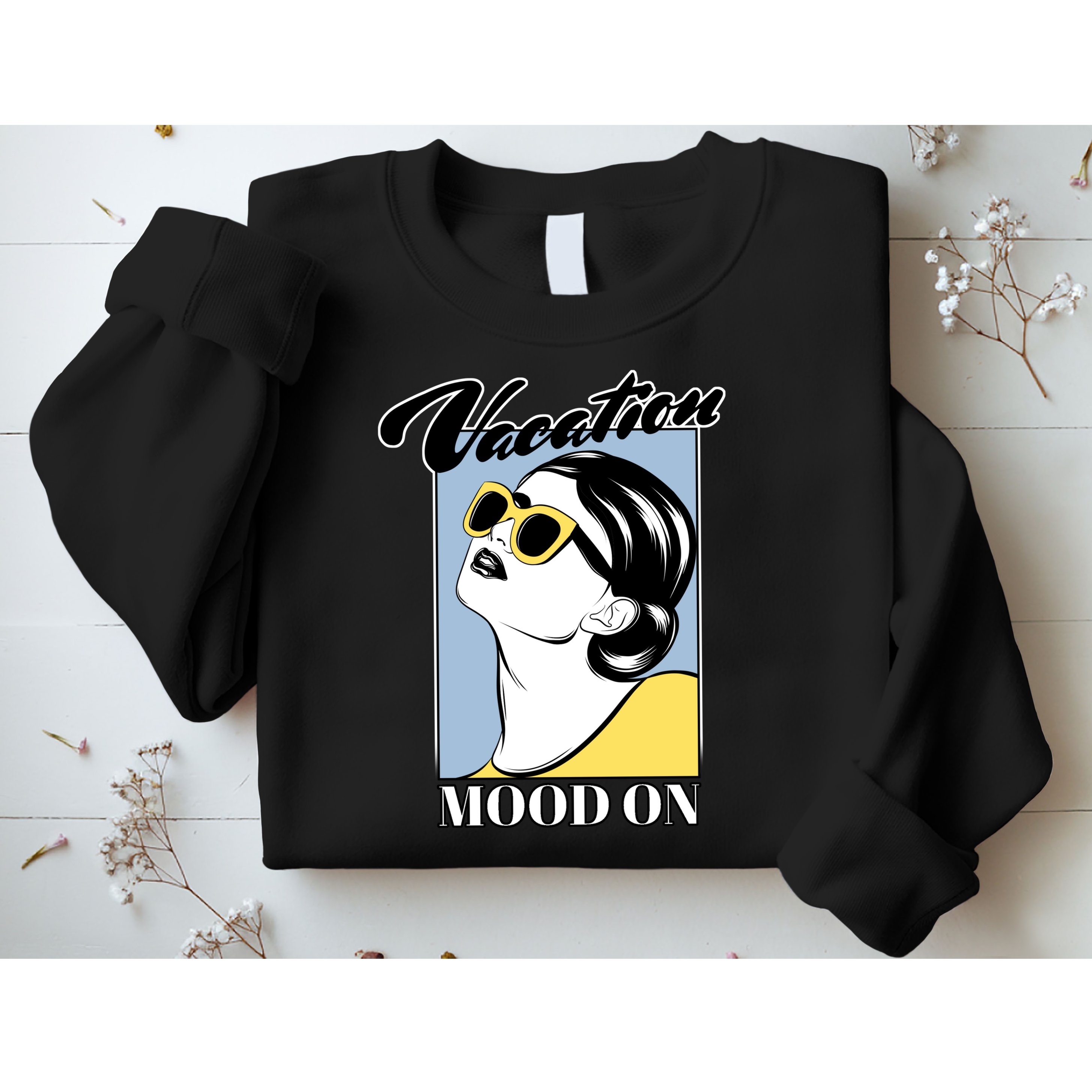 Vacation Mood On Sweatshirt