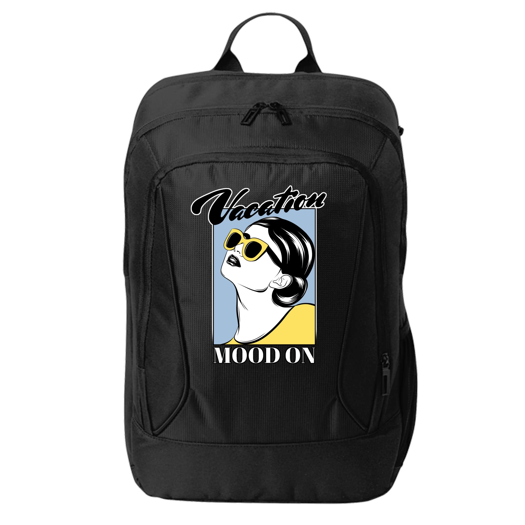 Vacation Mood On City Backpack