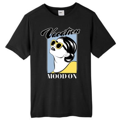 Vacation Mood On Tall Fusion ChromaSoft Performance T-Shirt