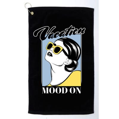 Vacation Mood On Golf Towel