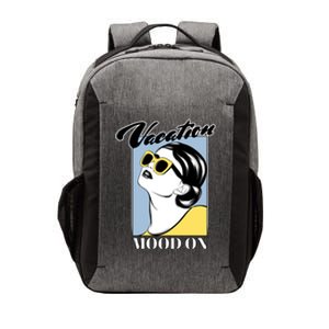 Vacation Mood On Vector Backpack