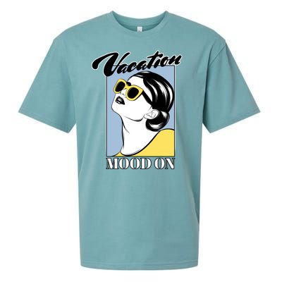 Vacation Mood On Sueded Cloud Jersey T-Shirt